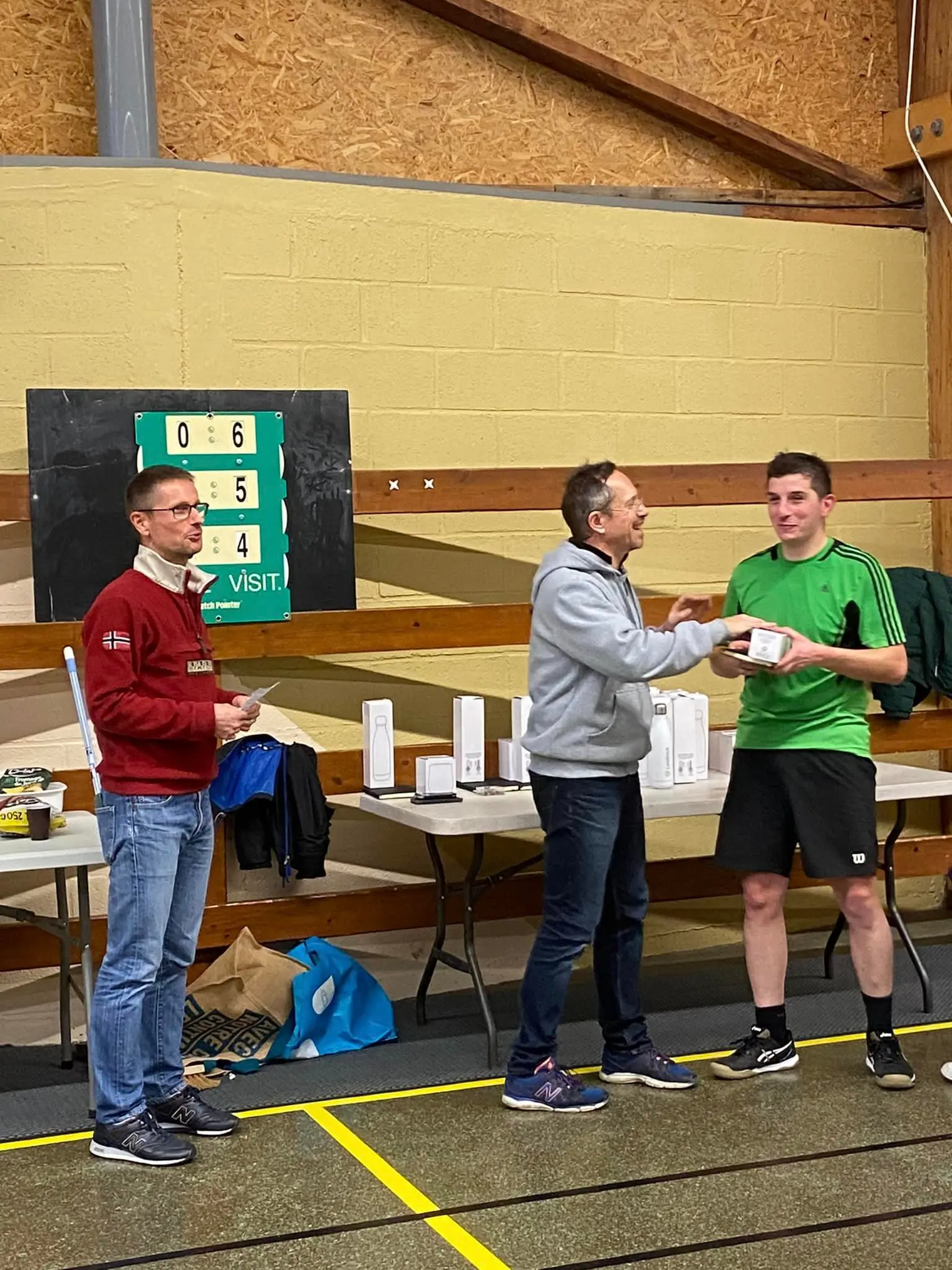 Bureau directeur de l'Association Cloysienne de Tennis